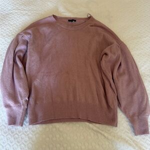 1. State Mauve Crew Neck Sweater